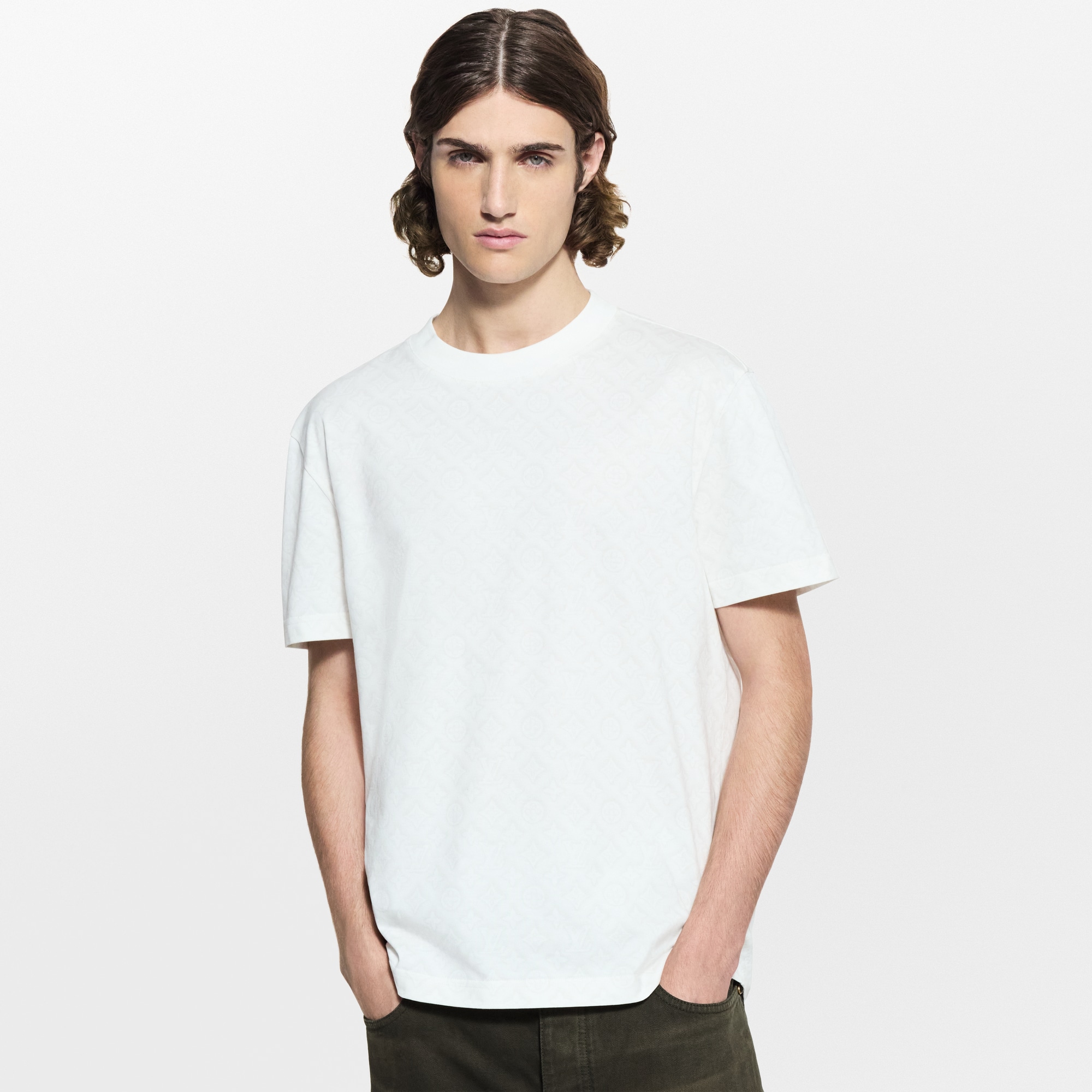 Monogram Short-Sleeved T-Shirt - Ready-to-Wear 1AJCBB | LOUIS VUITTON